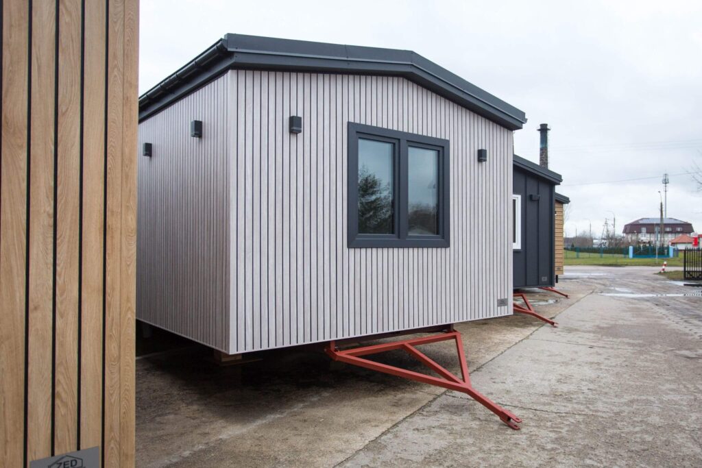 Mobilny Domek całoroczny Monaco 48 m² z tarasem